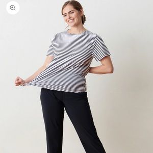 Aday Made it technical striped tee